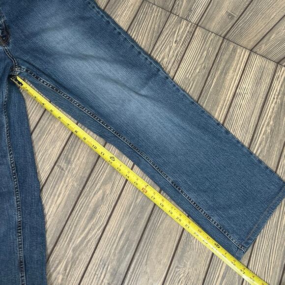 Jack Of Spades Men High Roller Stretch Jeans 33x30 Loose Straight On Trend - Picture 7 of 11